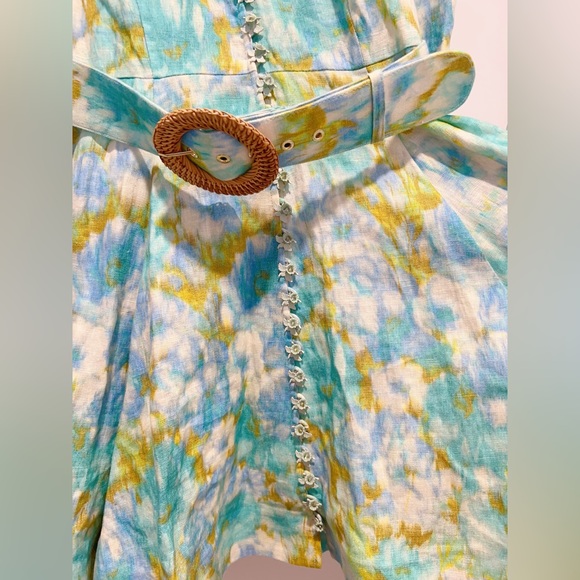 NWT AU2 Zimmermann High Tide Button-Front Minidress - Picture 11 of 16